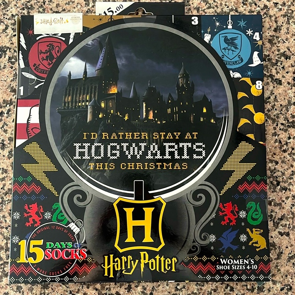Harry Potter 15 pairs women’s socks gift set
